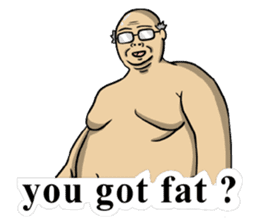 The unknown man (english version ) sticker #1721302