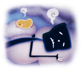 Hiyoko & Aitsu sticker #1721400