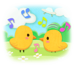 Hiyoko & Aitsu sticker #1721407