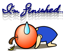 Apple girl "Rinko" sticker #1721590