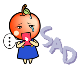 Apple girl "Rinko" sticker #1721601