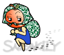 Apple girl "Rinko" sticker #1721607