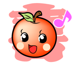 Apple girl "Rinko" sticker #1721610