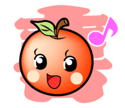 Apple girl "Rinko" sticker #1721610