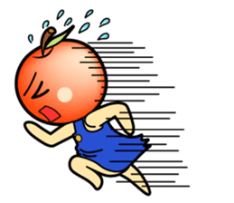 Apple girl "Rinko" sticker #1721618