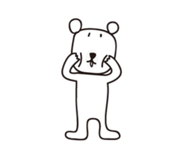 One day of a Bear man sticker #1721666
