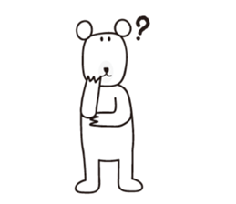 One day of a Bear man sticker #1721676