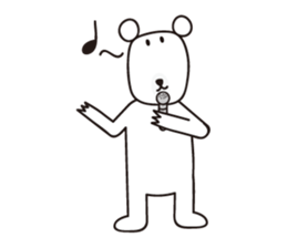 One day of a Bear man sticker #1721677