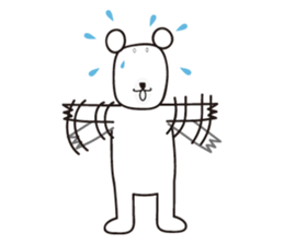 One day of a Bear man sticker #1721680