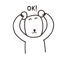One day of a Bear man sticker #1721681