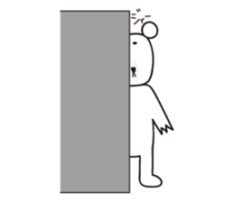 One day of a Bear man sticker #1721685
