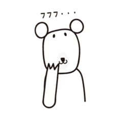 One day of a Bear man sticker #1721693