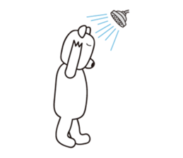 One day of a Bear man sticker #1721700
