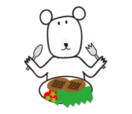 One day of a Bear man sticker #1721702