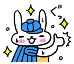 The rabbit is a forwarding agency. sticker #1722054