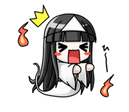 Japanese Ghost Girl sticker #1722466