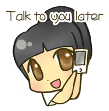 Cute child wearing a sailor suit. sticker #1722555