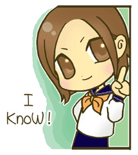 Cute child wearing a sailor suit. sticker #1722564