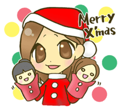 Cute child wearing a sailor suit. sticker #1722581