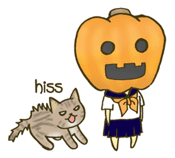 Cute child wearing a sailor suit. sticker #1722582