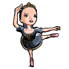 Nonbiri ballet company sticker #1722705