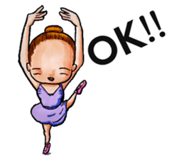 Nonbiri ballet company sticker #1722722