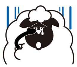 Black sheep-kun and White sheep-chan sticker #1723403