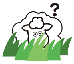 Black sheep-kun and White sheep-chan sticker #1723413