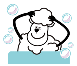 Black sheep-kun and White sheep-chan sticker #1723423