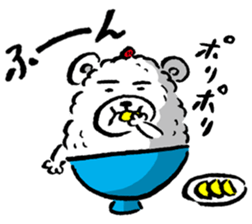 shirokumagohan sticker #1723469