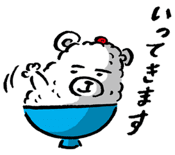 shirokumagohan sticker #1723483