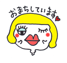 Ghost (Pencil-chan) and her family sticker #1723512