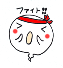 Ghost (Pencil-chan) and her family sticker #1723528