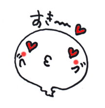 Ghost (Pencil-chan) and her family sticker #1723532