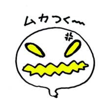 Ghost (Pencil-chan) and her family sticker #1723542