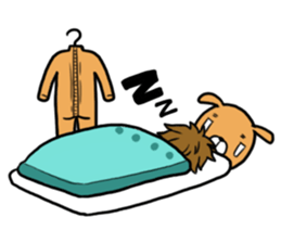 cartoon-character costume and me. sticker #1723737