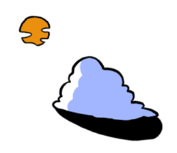 Clouds of Japan sticker #1724208