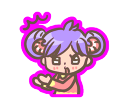 A happy new year! Sheep. sticker #1724281