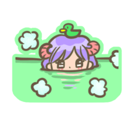 A happy new year! Sheep. sticker #1724301