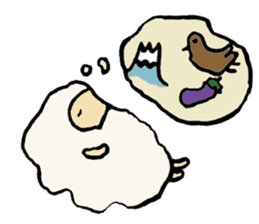 New Year's Sheep sticker #1724400