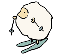 New Year's Sheep sticker #1724404