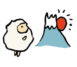 New Year's Sheep sticker #1724409