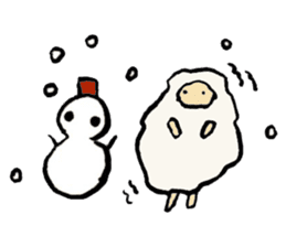 New Year's Sheep sticker #1724416