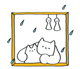 Nyanco and Mico are gluttonous sticker #1724473