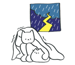 Nyanco and Mico are gluttonous sticker #1724474