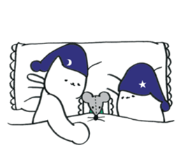 Nyanco and Mico are gluttonous sticker #1724482