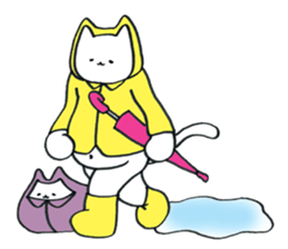 Nyanco and Mico are gluttonous sticker #1724491