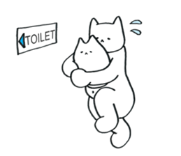 Nyanco and Mico are gluttonous sticker #1724492