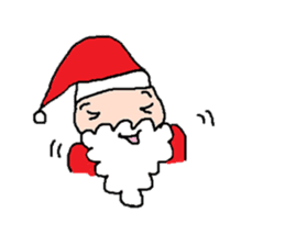 Christmas.Santa and Twintail.Reindeer. sticker #1724506