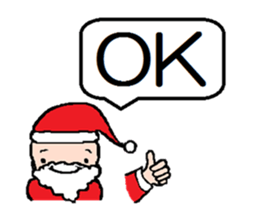 Christmas.Santa and Twintail.Reindeer. sticker #1724510